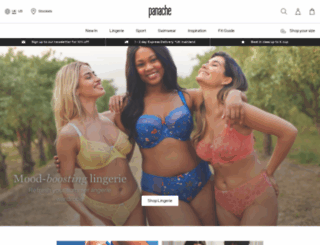 panache-lingerie.com screenshot