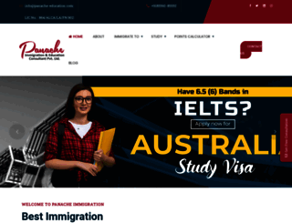 panacheimmigration.com screenshot