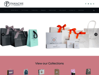 panachepackaging.com screenshot