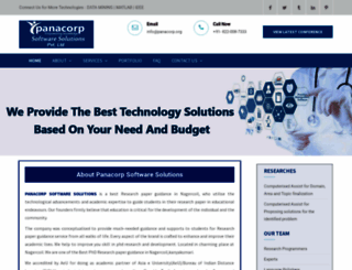 panacorp.org screenshot