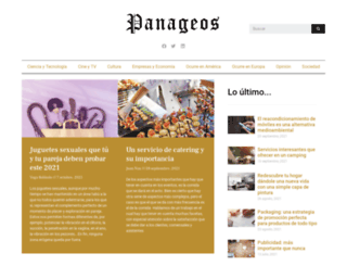 panageos.es screenshot