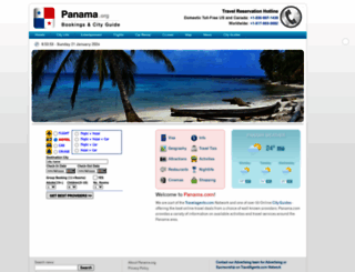 panama.org screenshot