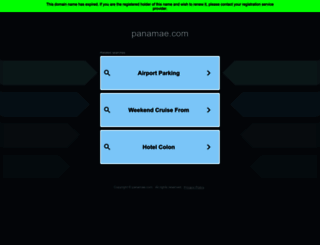 panamae.com screenshot