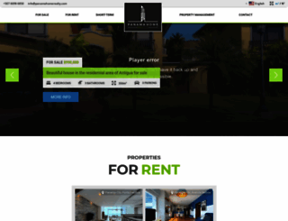 panamahomerealty.com screenshot