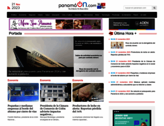 panamaon.com screenshot