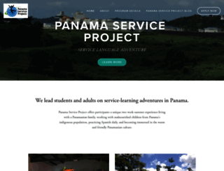 panamaserviceproject.com screenshot