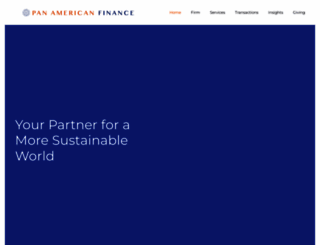 panamericanfinance.com screenshot