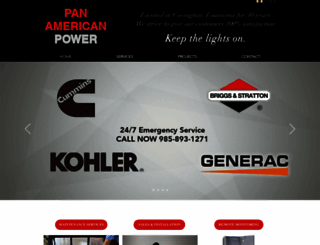 panamericanpower.com screenshot