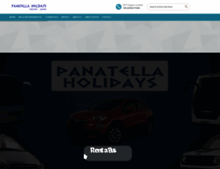 panatella-holidays.com screenshot