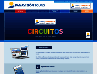 panavision-tours.com screenshot