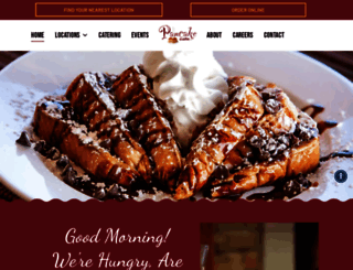 pancakecafe.com screenshot