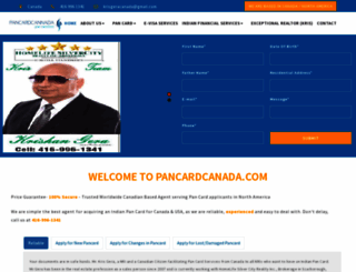 pancardcanada.com screenshot