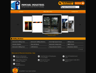 panchalindustries.in screenshot