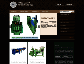 panchasaramachinery.com screenshot