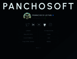 panchosoft.com screenshot