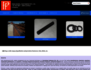 panchsheelfasteners.net screenshot