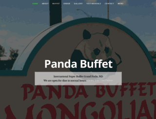 panda-buffet.com screenshot