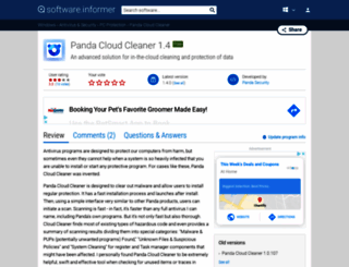 panda-cloud-cleaner.informer.com screenshot