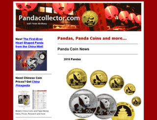 pandacollector.com screenshot