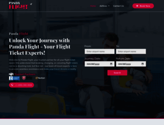pandaflight.com screenshot