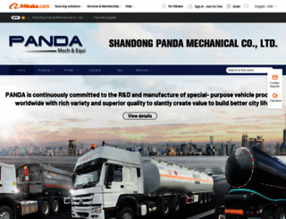 pandamech.en.alibaba.com screenshot