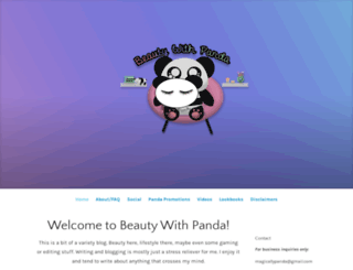 pandasbeautylife.wordpress.com screenshot