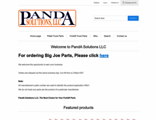 pandasolutionsllc.net screenshot