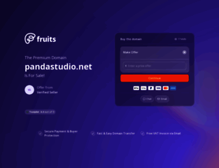 pandastudio.net screenshot
