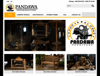 pandawafurniture.com screenshot