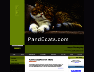 pandecats.com screenshot