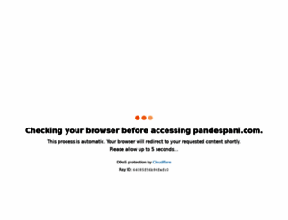 pandespani.com screenshot