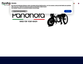 pandhora.it screenshot