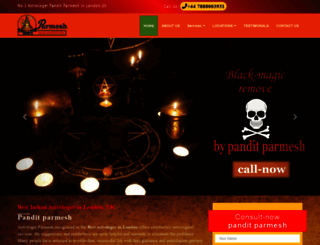 pandithparmesh.com screenshot