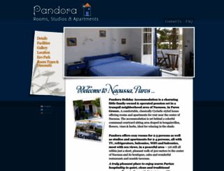 pandora-paros.com screenshot