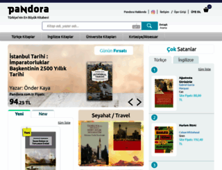 pandora.com.tr screenshot