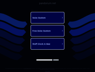 pandorium.net screenshot