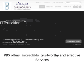 pandyabusinesssolutions.com screenshot