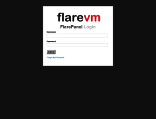 panel.flarevm.net screenshot