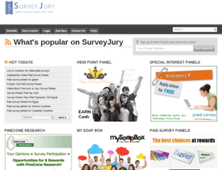 panel.surveyjury.com screenshot