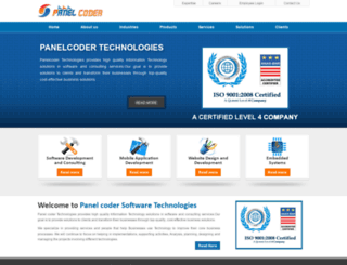 panelcoder.com screenshot