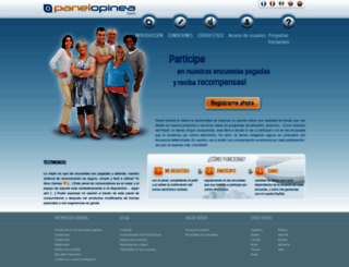 panelopinea.es screenshot