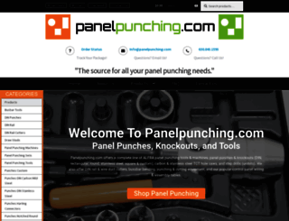 panelpunching.com screenshot