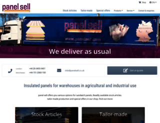panelsell.co.uk screenshot