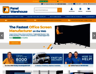 panelwarehouse.com screenshot