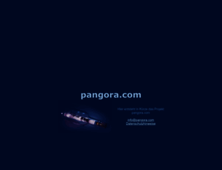 pangora.it screenshot