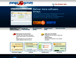 pangoscrum.com screenshot