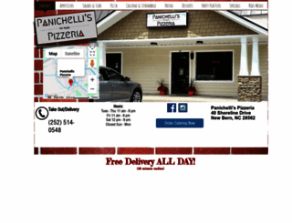 panichellispizzeria.com screenshot