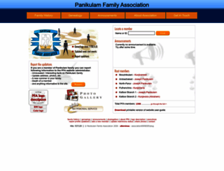 panikulam.org screenshot