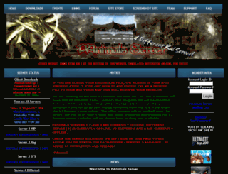 panimals-server.com screenshot