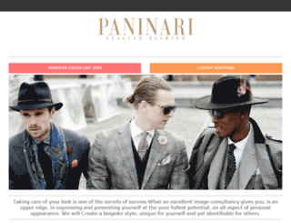 paninari.co.uk screenshot